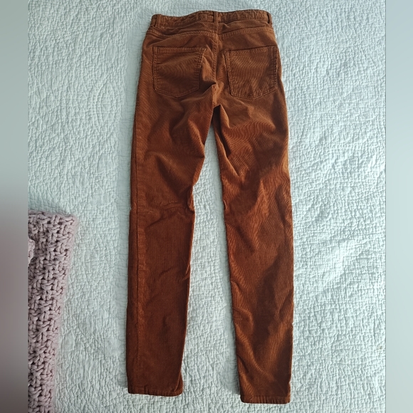 High waisted corduroy pants - Picture 2 of 3